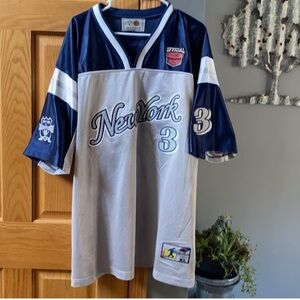 New York world champions 03 all star league athletics sportswear XL men’s jersey